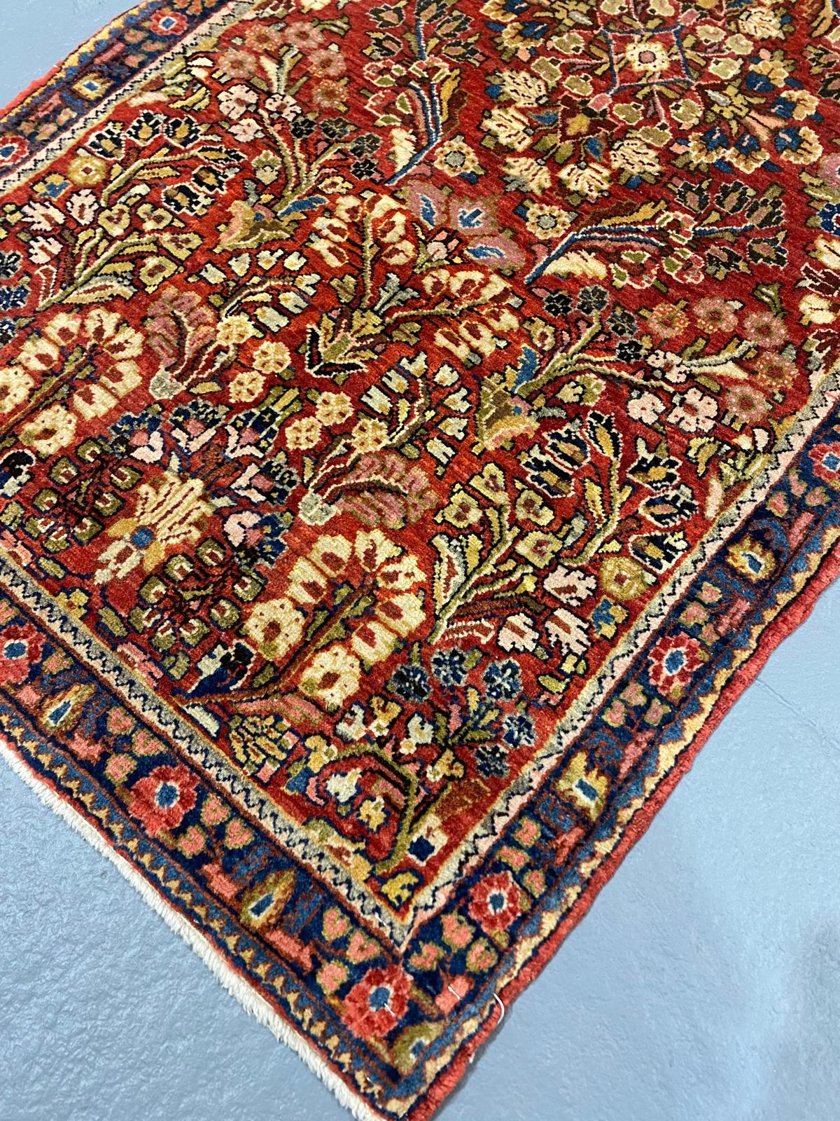 Oriental Handmade Vintage Rug 2'3" x 4'9" #21450