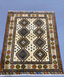 Oriental Handmade Vintage Rug 3'2" x 3'10" #21449