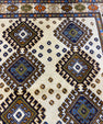 Oriental Handmade Vintage Rug 3'2" x 3'10" #21449