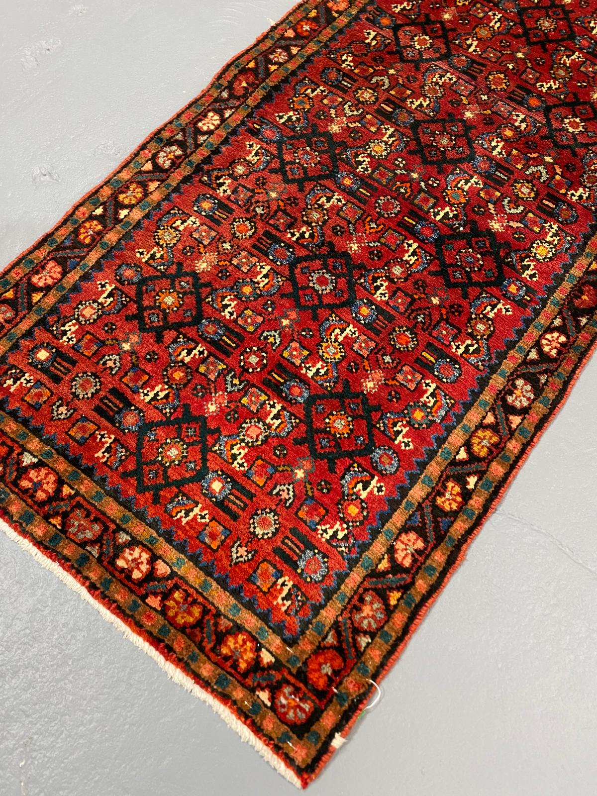 Oriental Handmade Vintage Rug 2'1" x 6'5" #21439