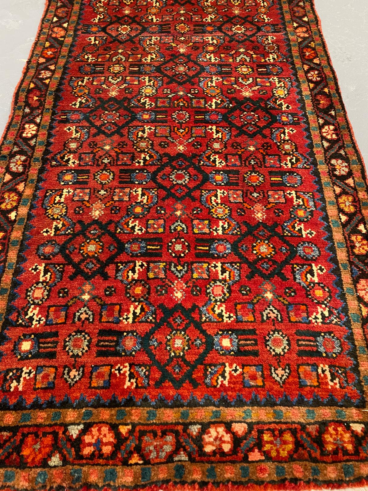 Oriental Handmade Vintage Rug 2'1" x 6'5" #21439