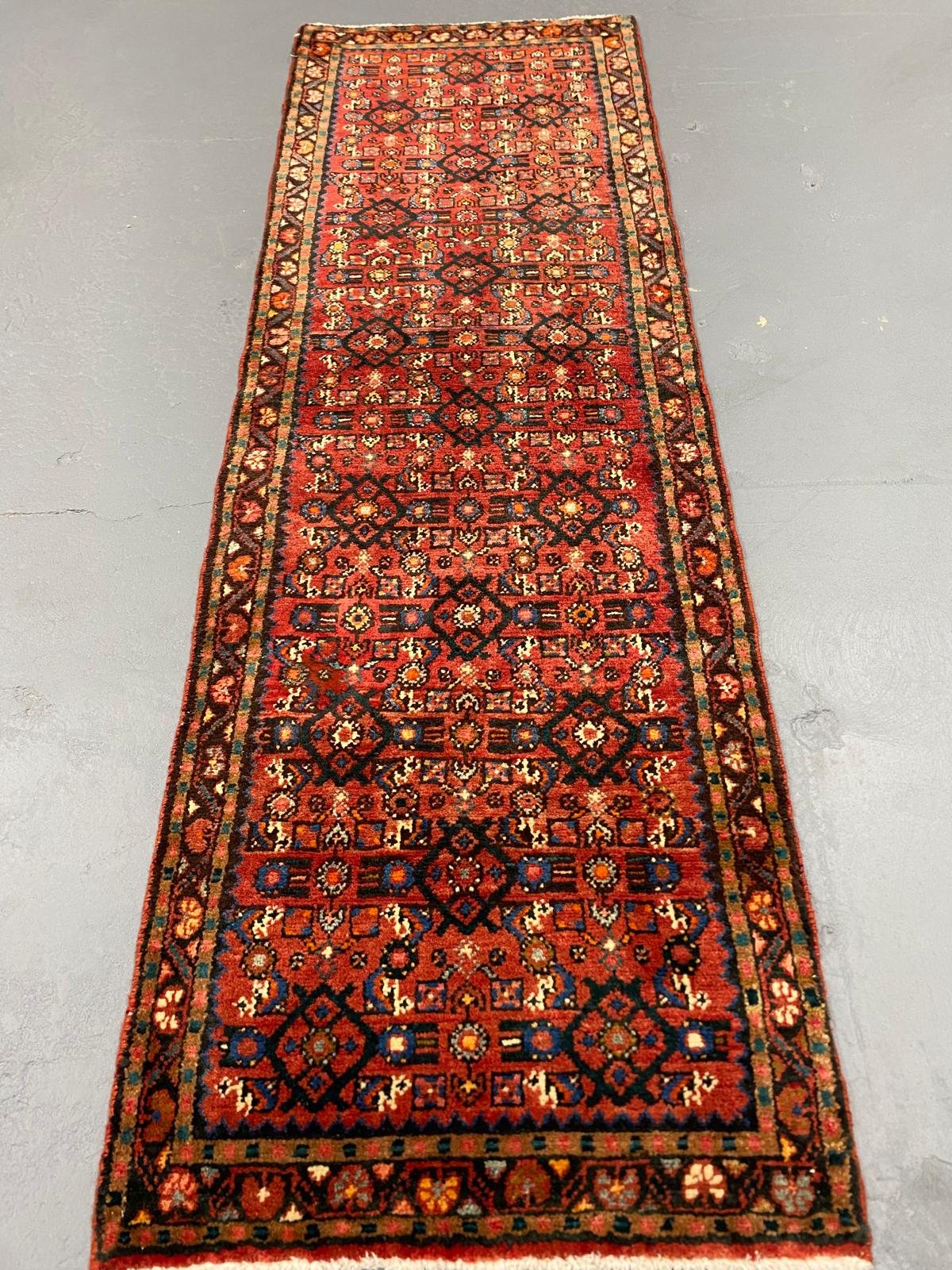 Oriental Handmade Vintage Rug 2'1" x 6'5" #21439