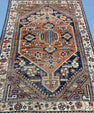 Oriental Handmade Vintage Rug 4' x 5'8" #21437