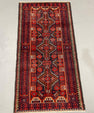 Oriental Handmade Vintage Rug 3'3" x 6'2" #21435