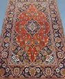 Oriental Handmade Vintage Rug 3'7" x 5'6" #21433