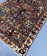 Oriental Handmade Vintage Rug  4'5" x 6'7" #21427