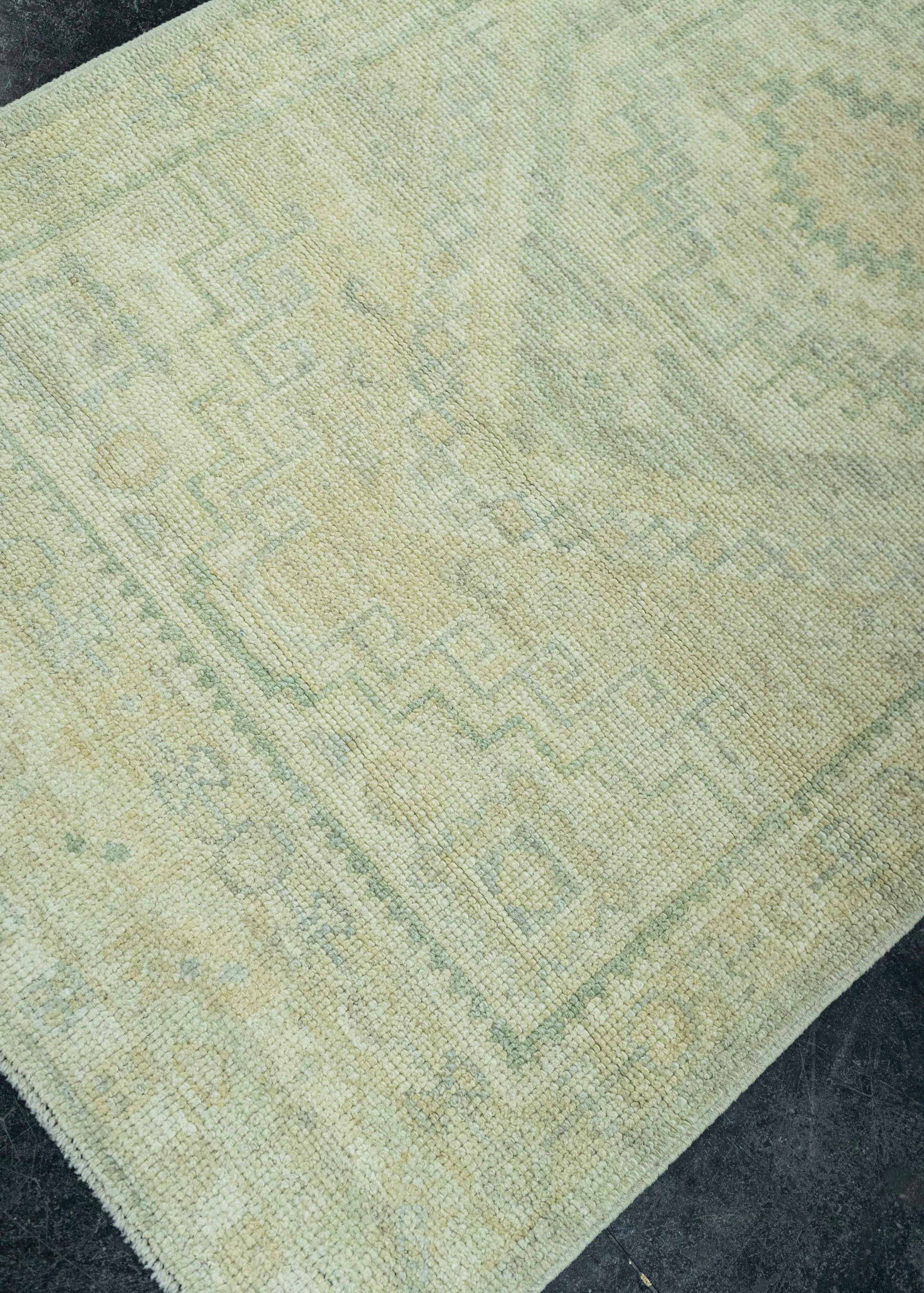 Turkish Oushak Rug 3' x 12'5" #19339