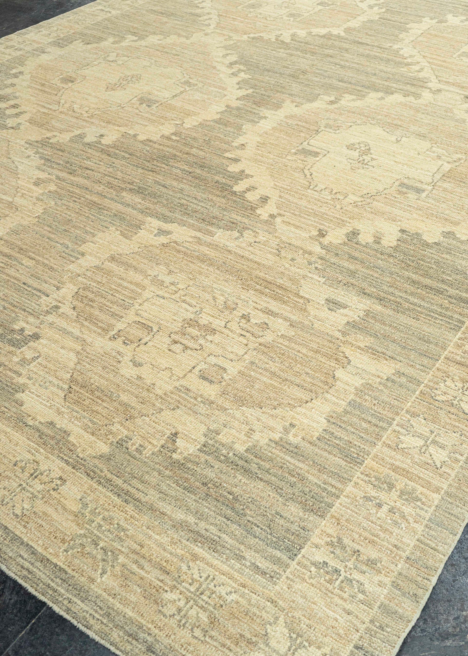 Turkish Oushak Rug 9'2" x 12'7" #23006