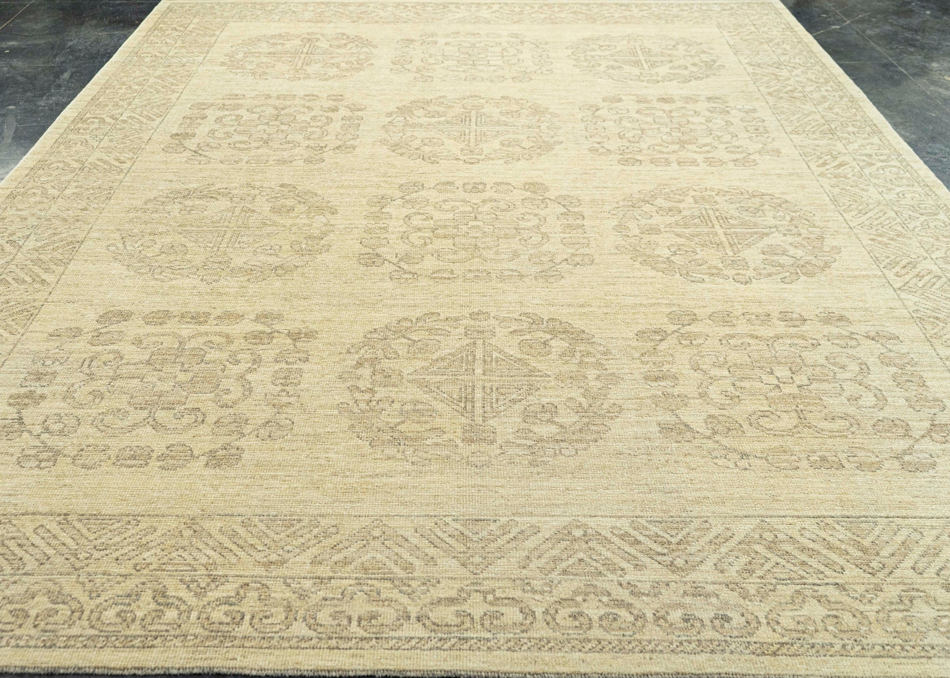Turkish Oushak Rug 9'3" x 12'7" #23011