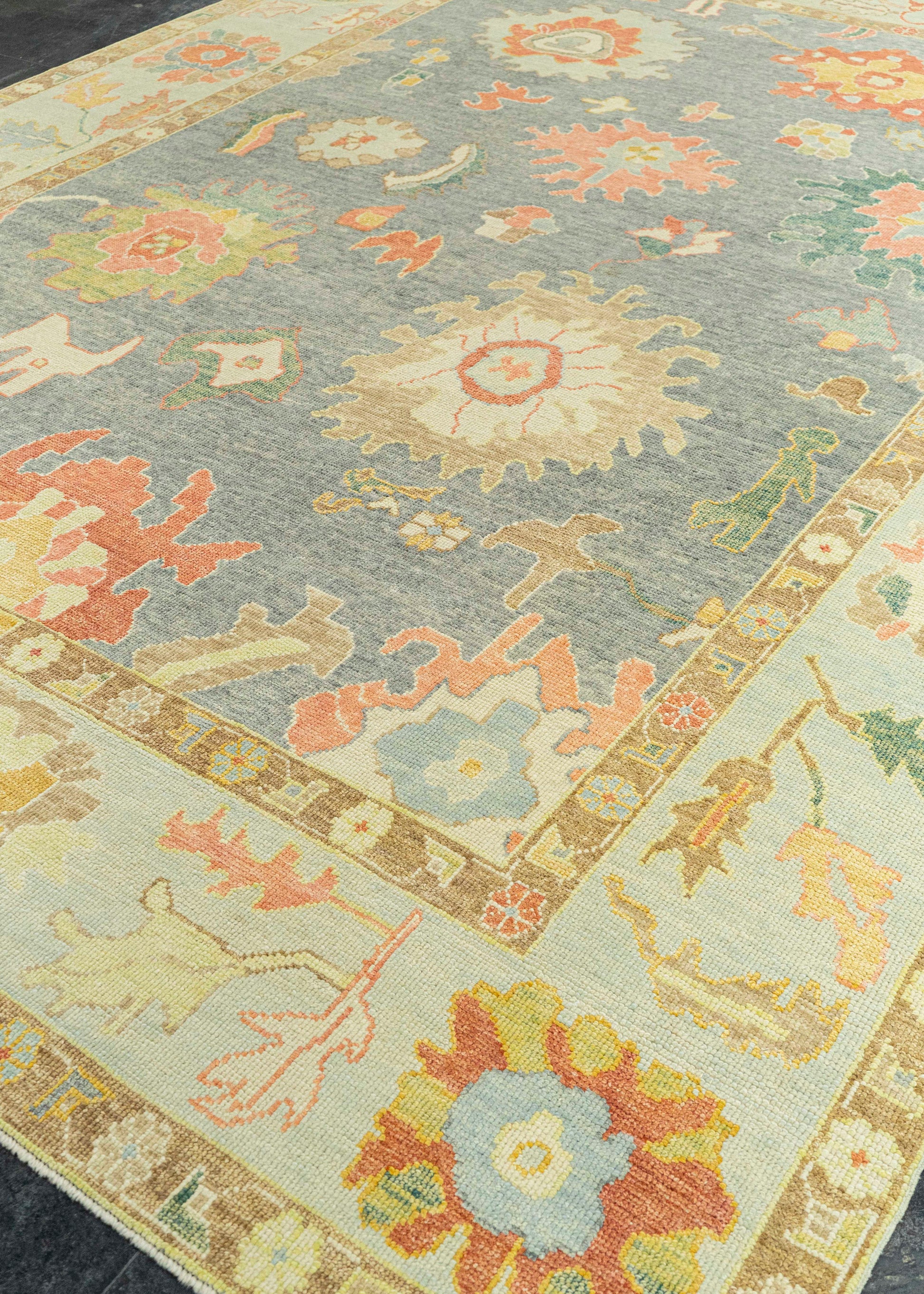 Turkish Oushak Rug 9'3" x 12'6" #22203