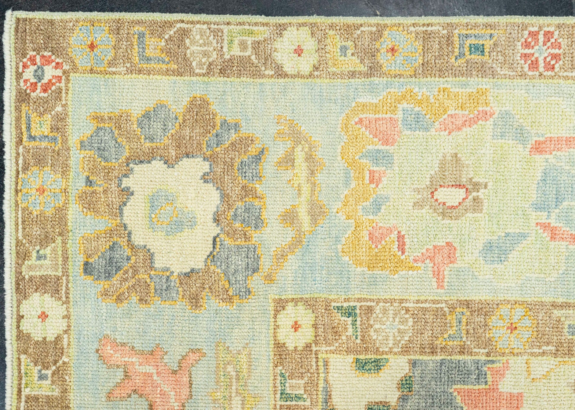 Turkish Oushak Rug 9'3" x 12'6" #22203