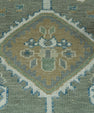 Turkish Oushak Rug 2'8" x 12'10" #19177