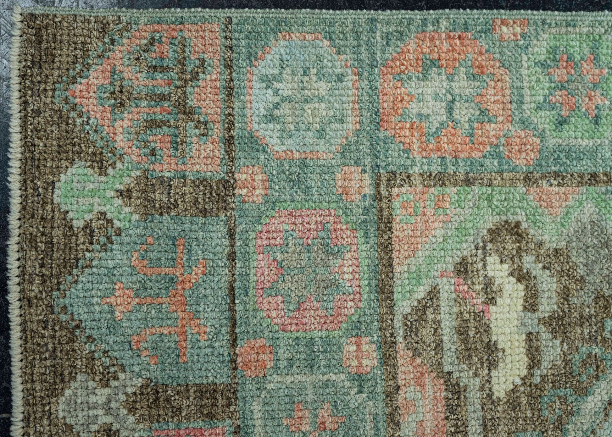 Turkish Oushak Rug 2'11" x 12'7" #20036