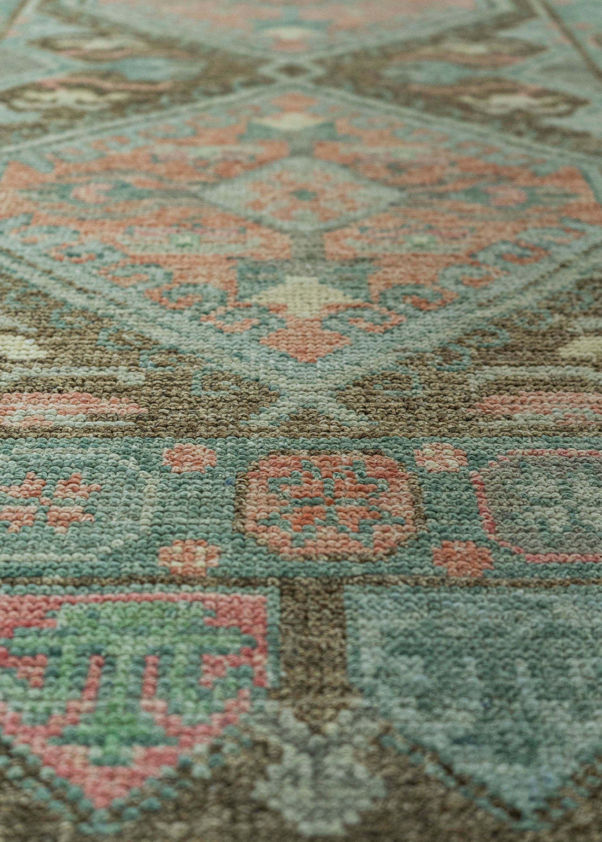 Turkish Oushak Rug 2'11" x 12'7" #20036