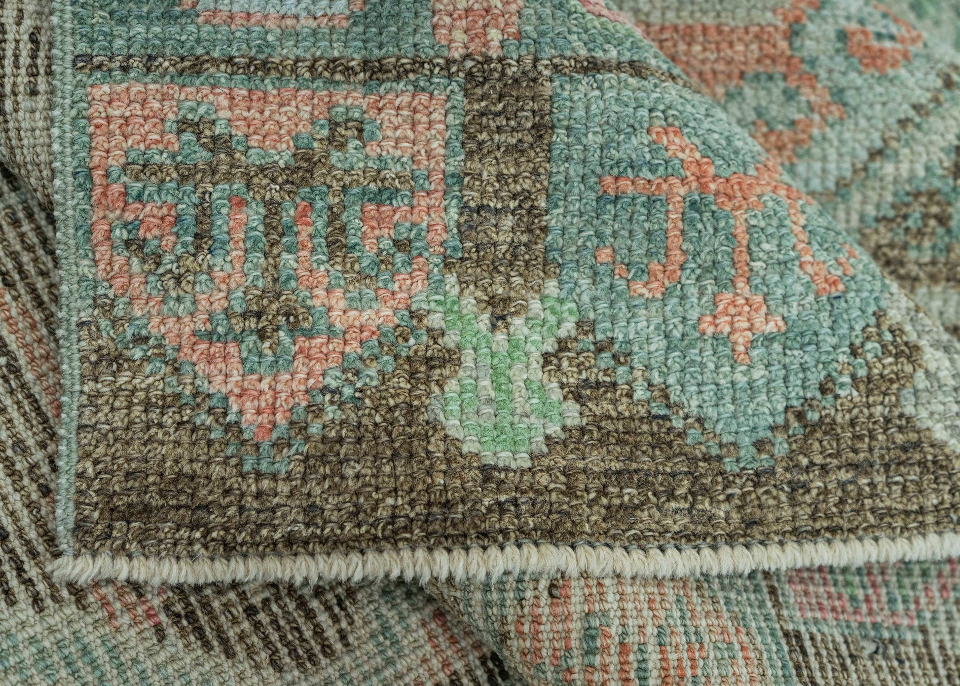 Turkish Oushak Rug 2'11" x 12'7" #20036