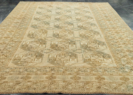 Turkish Vintage Rug  9'2" x 12'7" #22912