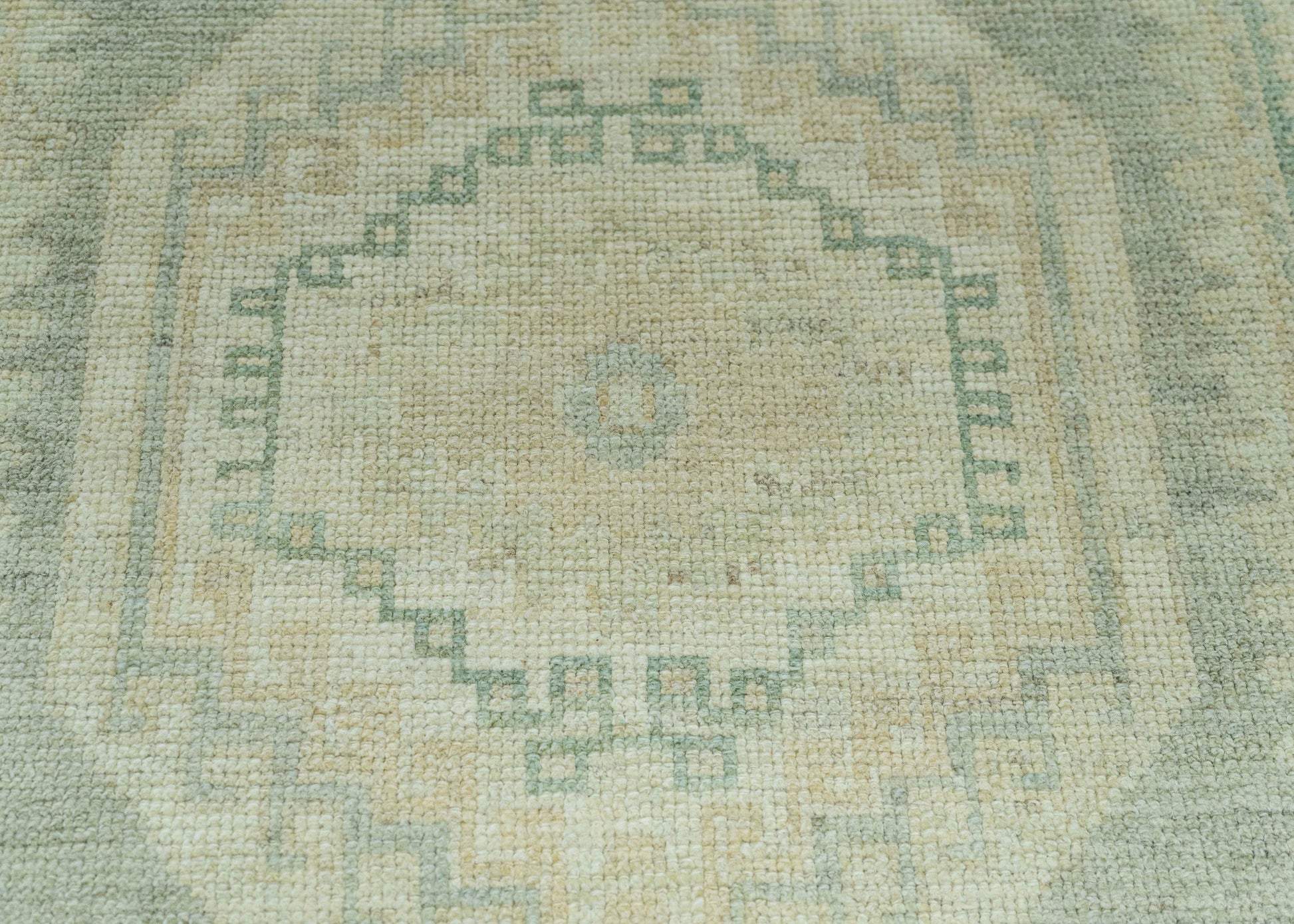 Turkish Oushak Rug 3' x 13'4" #19495