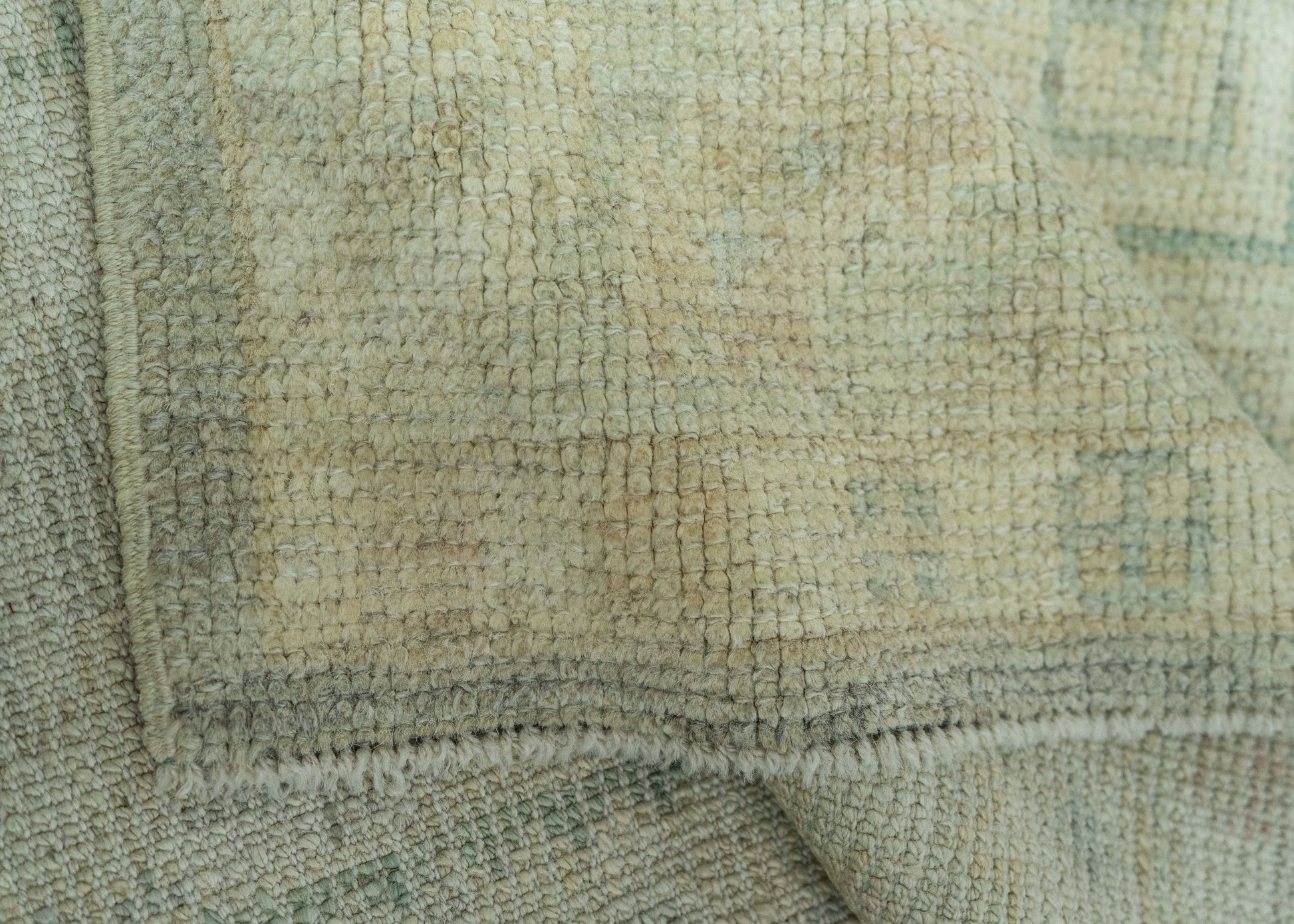 Turkish Oushak Rug 3' x 13'4" #19495