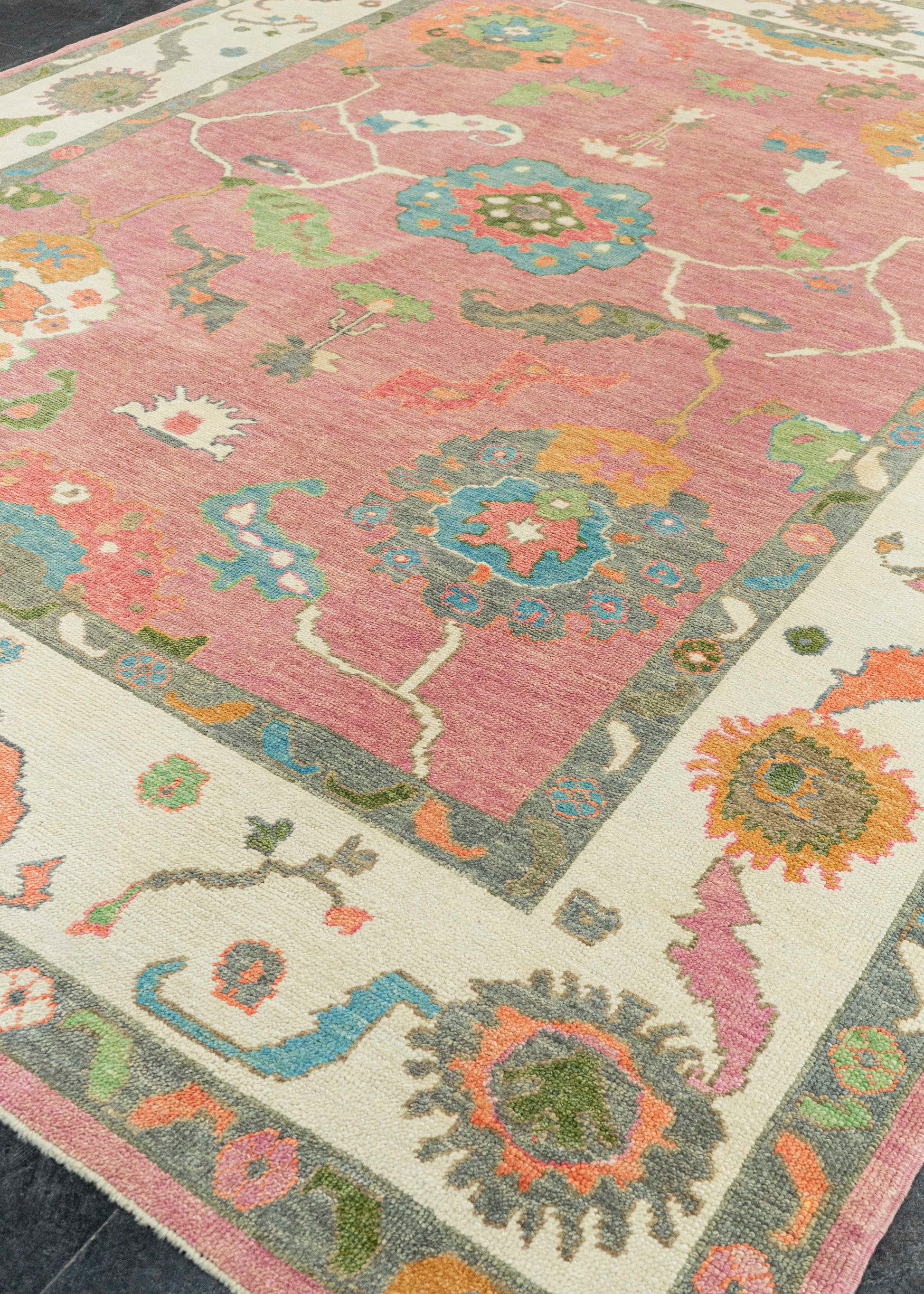 Turkish Oushak Rug 9'6" x 12' #23044