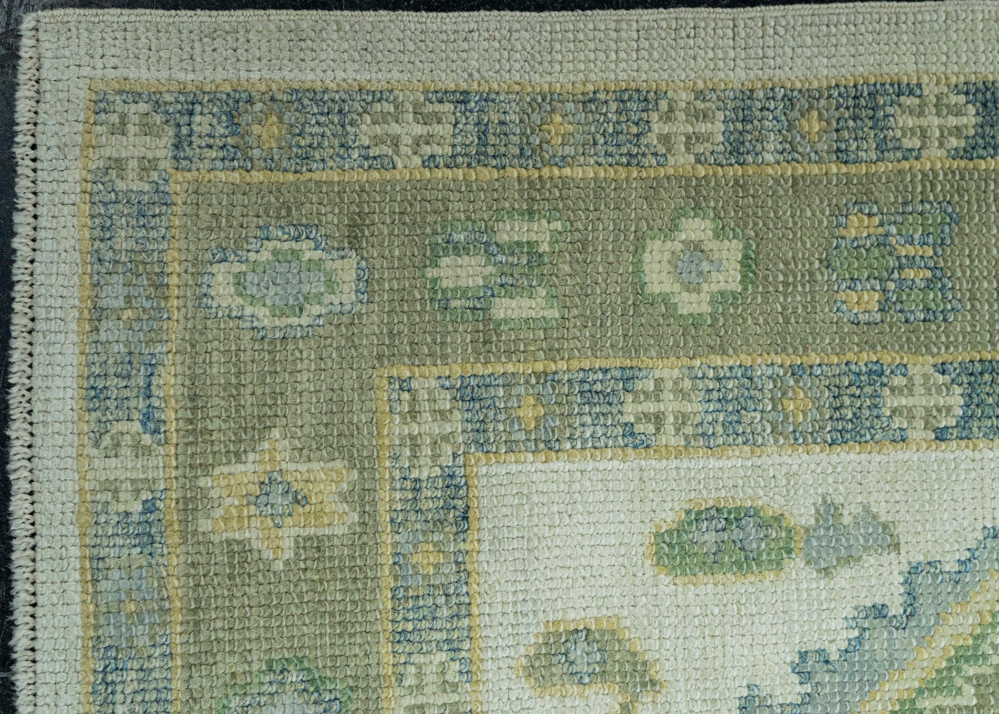 Turkish Oushak Rug 2'10" x 12'7" #19169