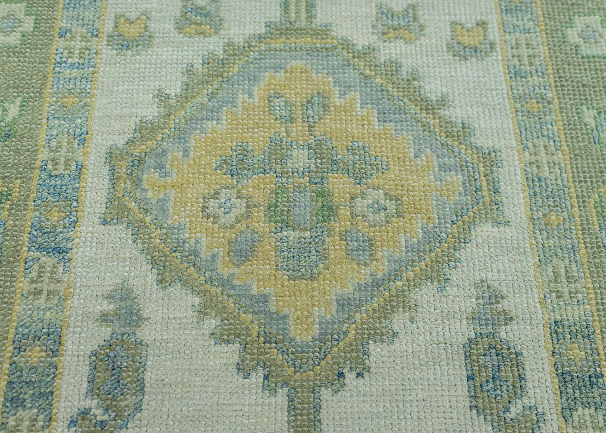 Turkish Oushak Rug 2'10" x 12'7" #19169
