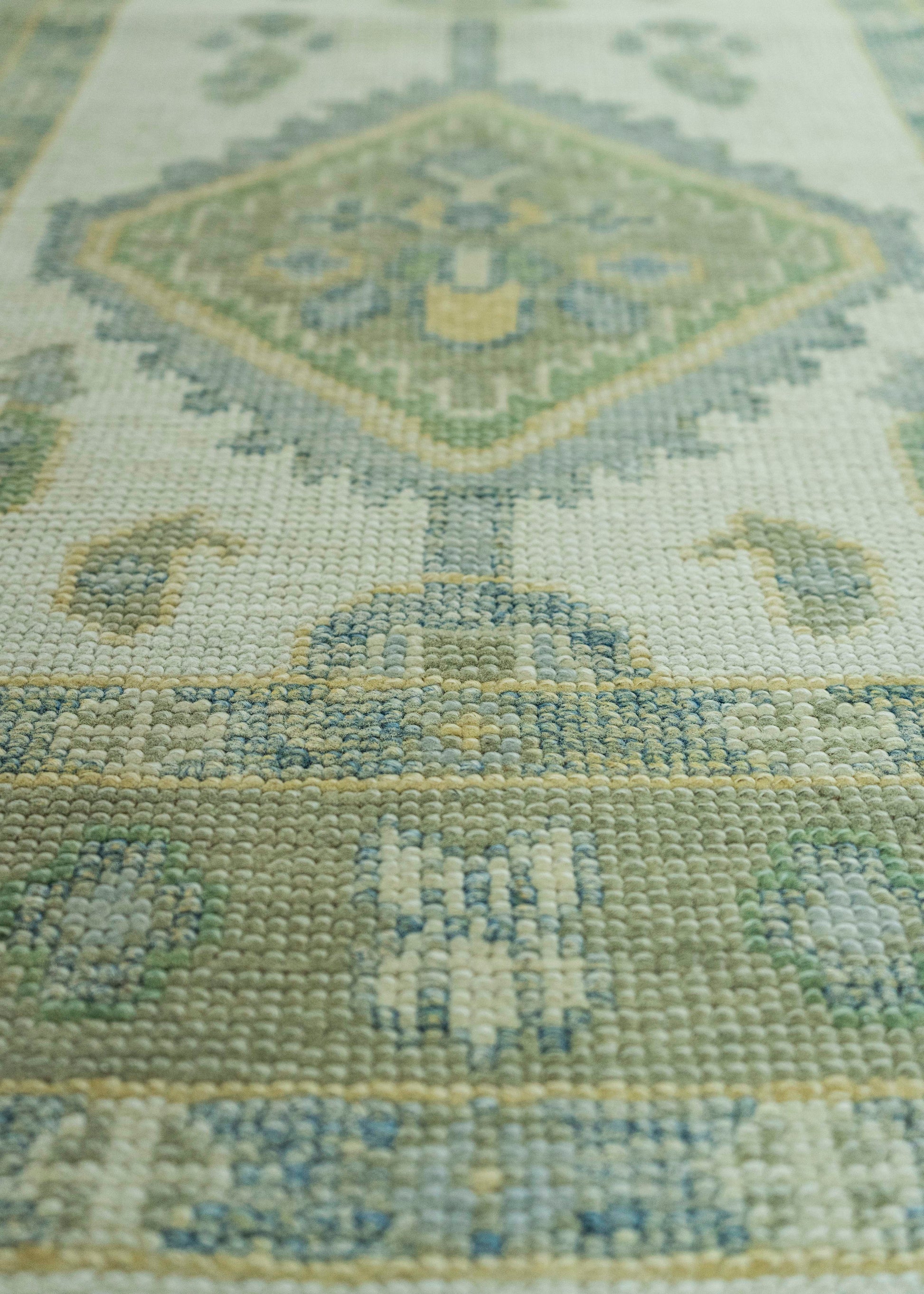 Turkish Oushak Rug 2'10" x 12'7" #19169