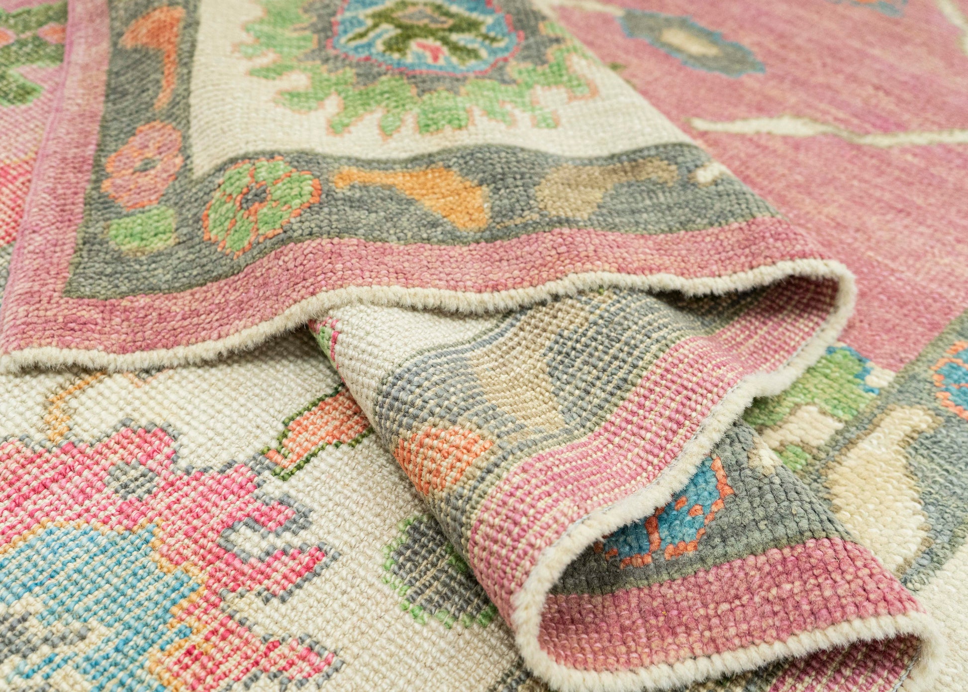 Turkish Oushak Rug 9'6" x 12' #23044