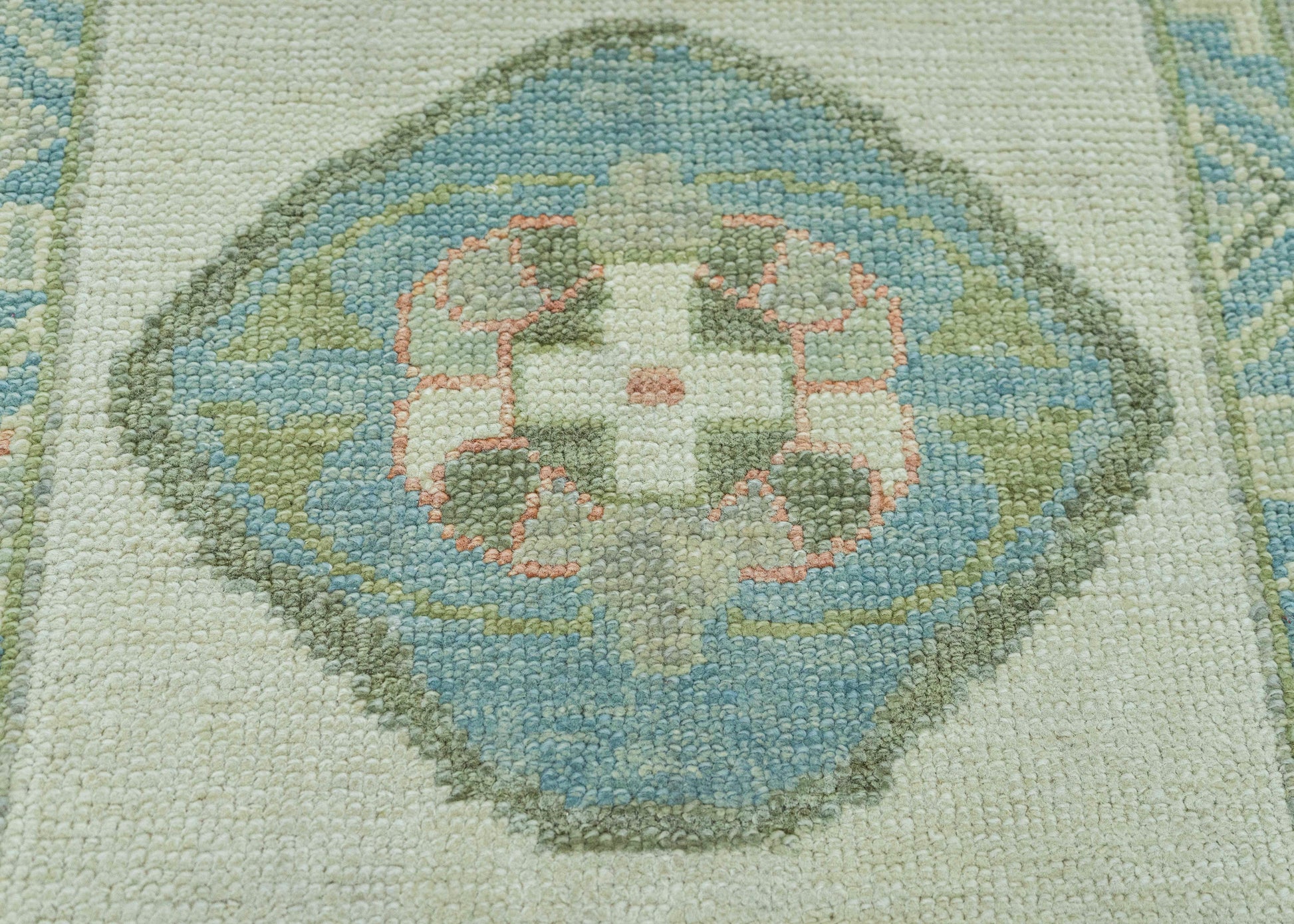 Turkish Oushak Rug 2'8" x 12'5" #19215