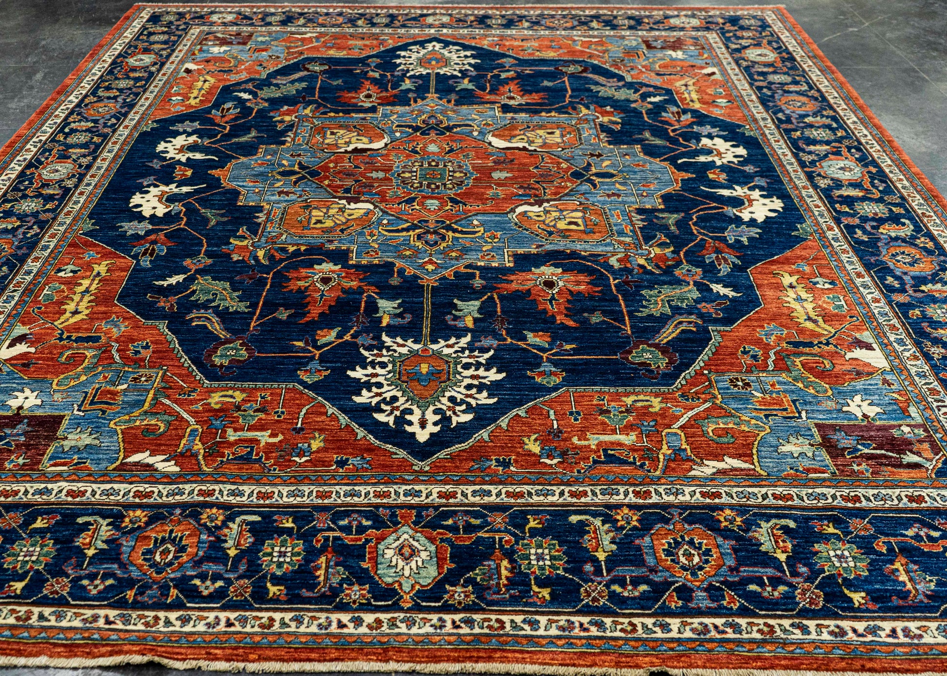 Oriental Handmade Rug  9'1" x 11'11" #22807