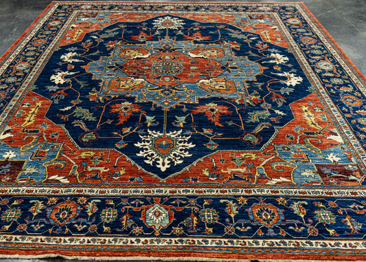 Oriental Handmade Rug  9'1" x 11'11" #22807