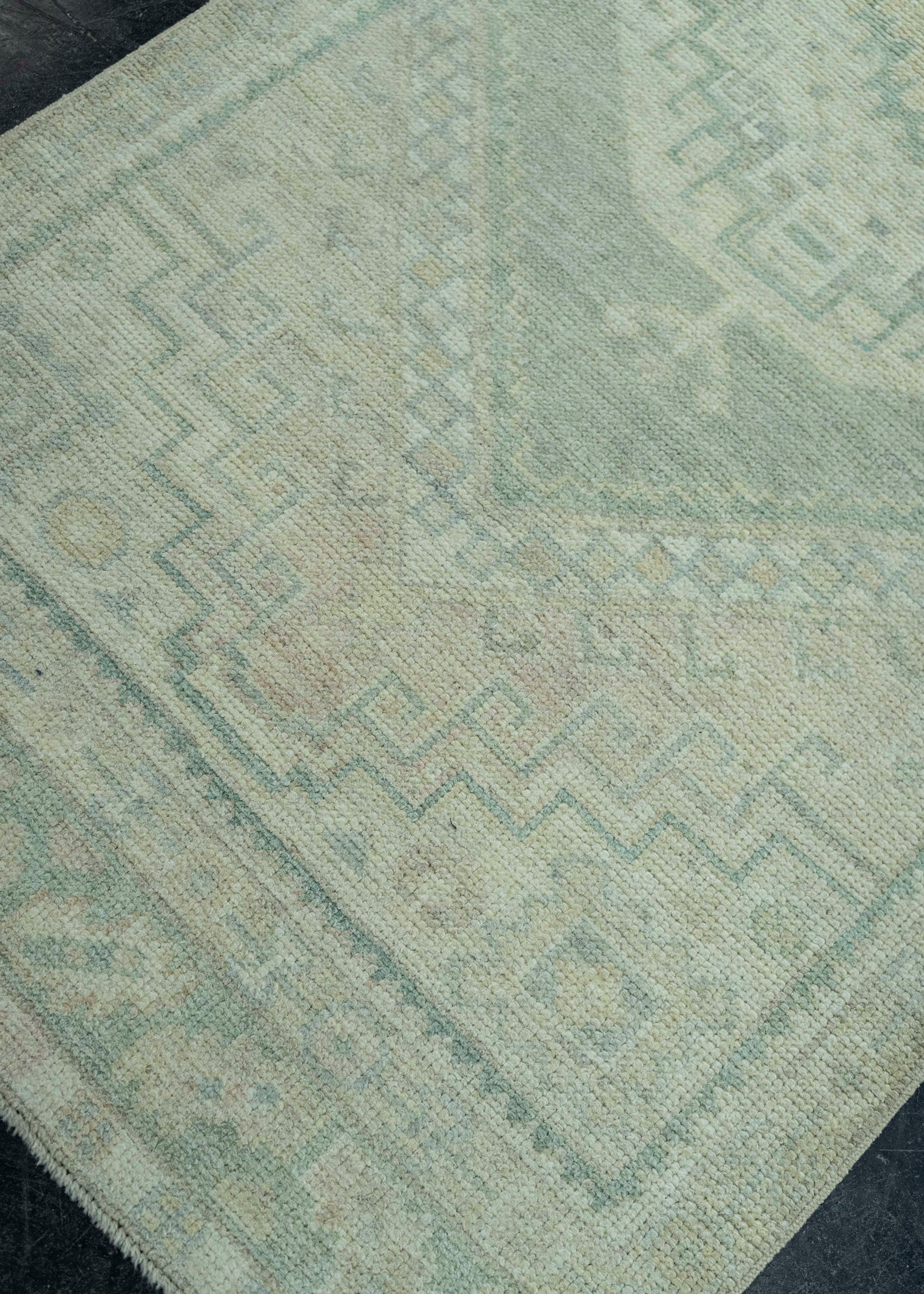 Turkish Oushak Rug 2'11" x 15' #19409
