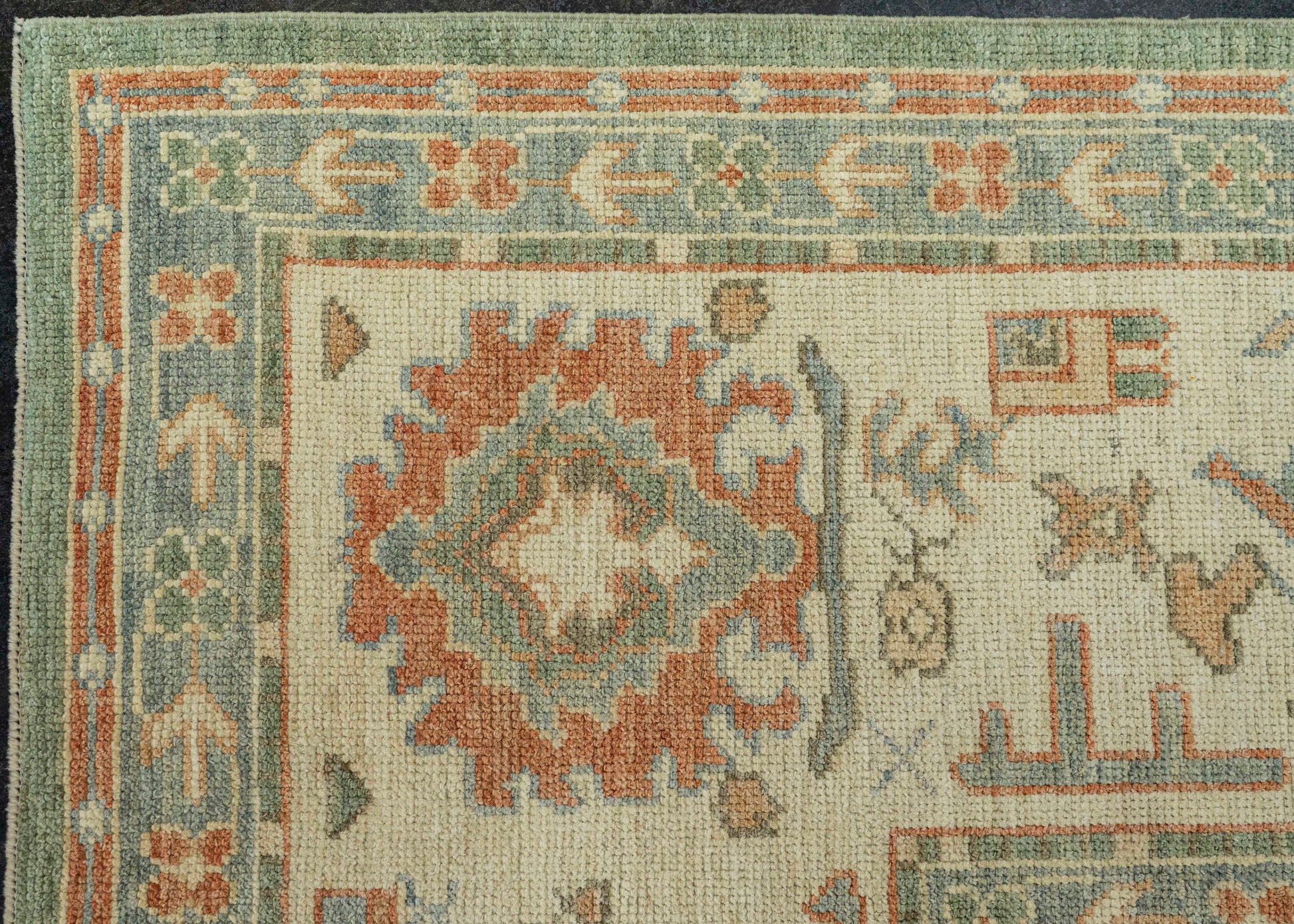 Turkish Oushak Rug 10'2" x 14'4" #23012