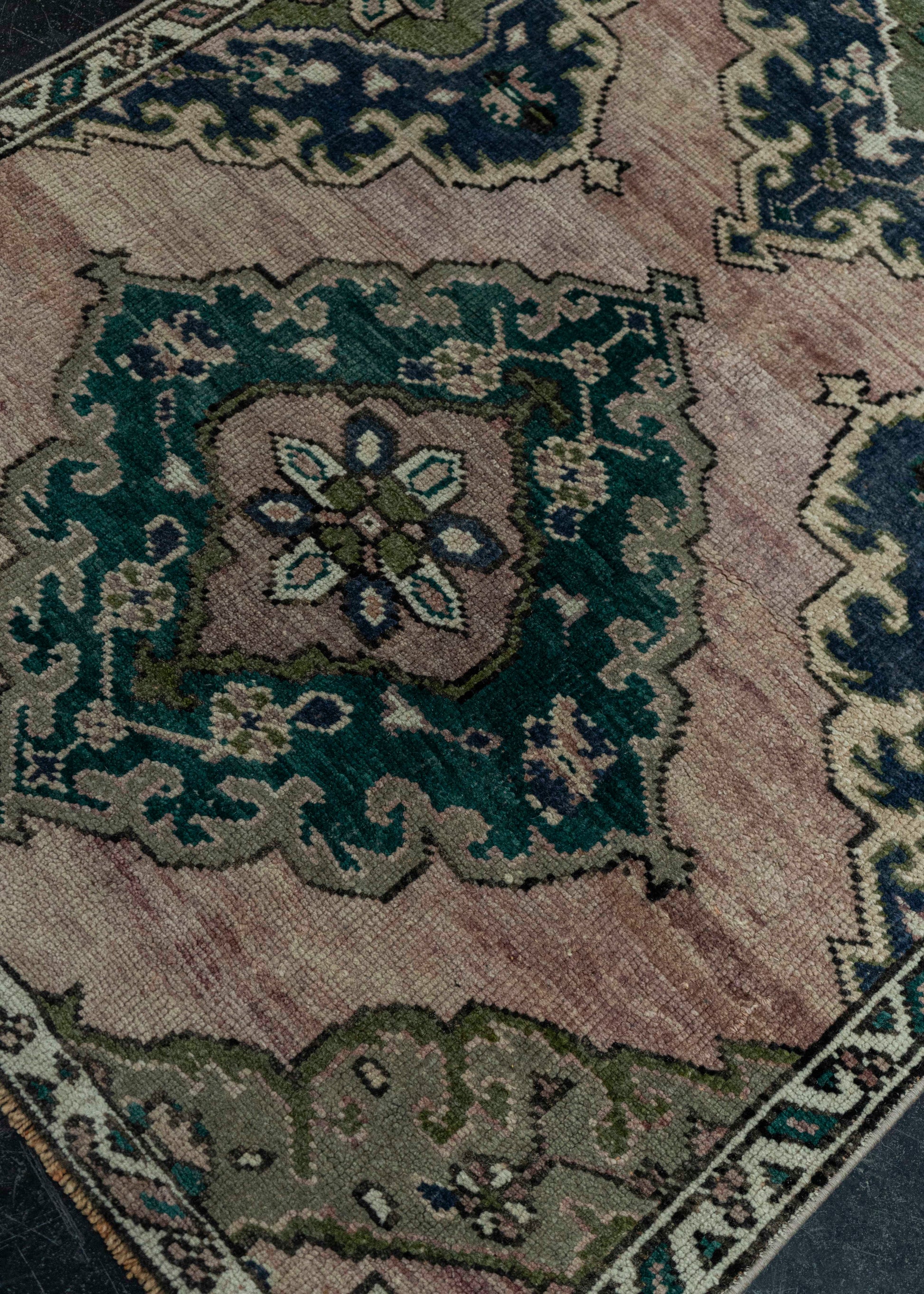 Turkish Vintage Rug 3'2" x 11'8" #20720