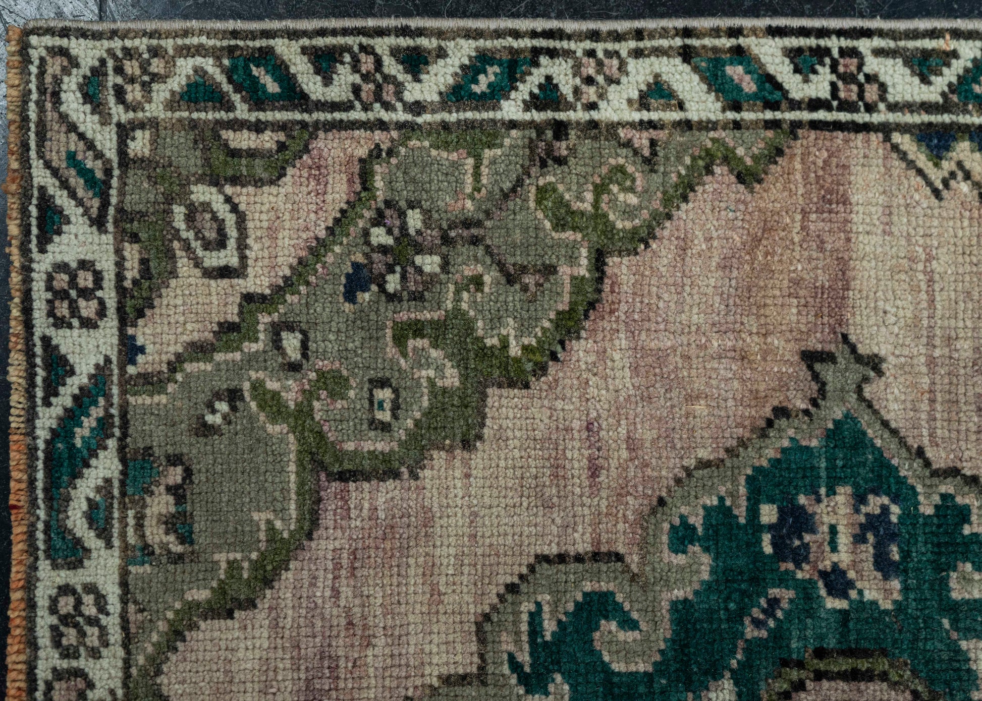 Turkish Vintage Rug 3'2" x 11'8" #20720