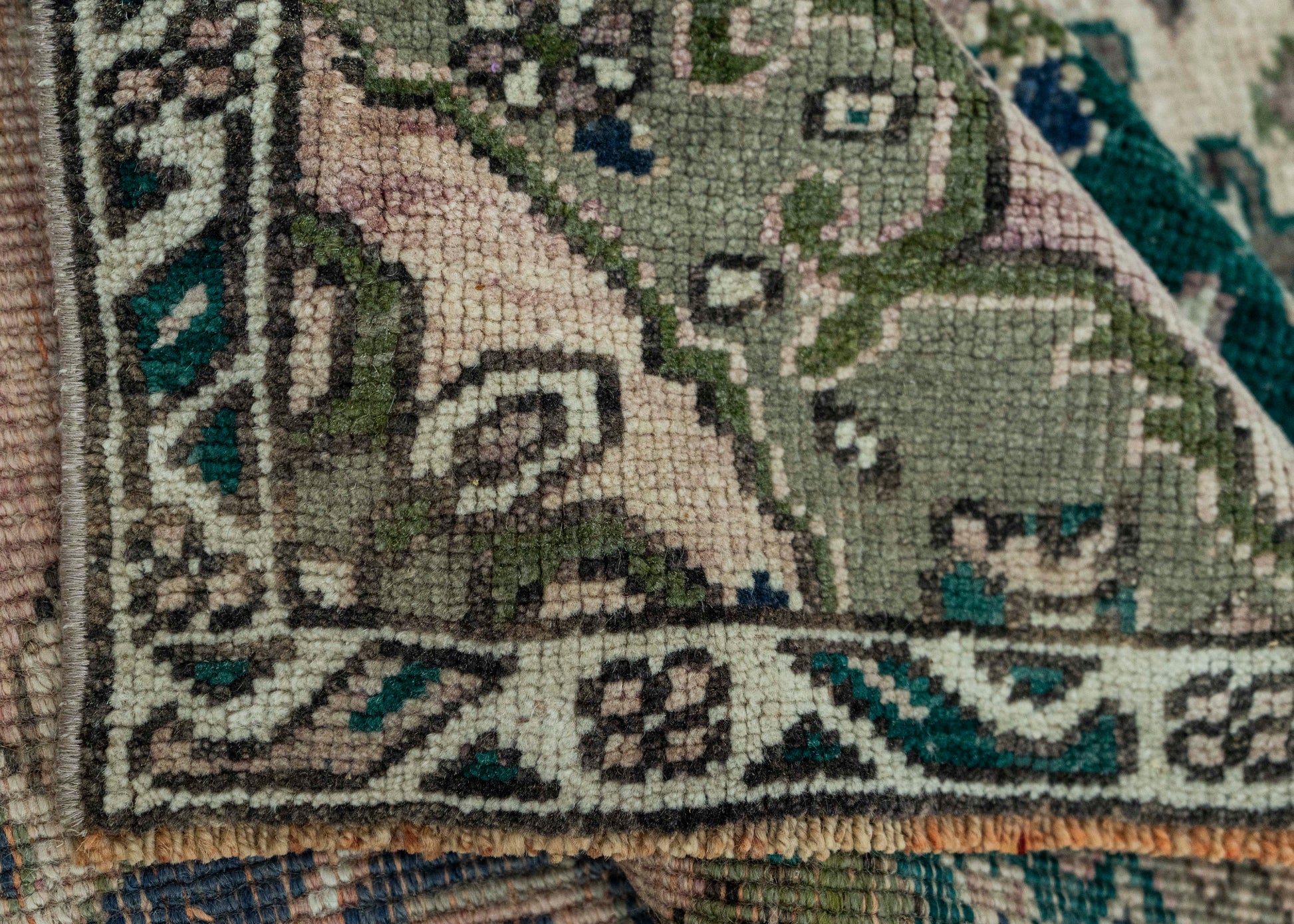 Turkish Vintage Rug 3'2" x 11'8" #20720
