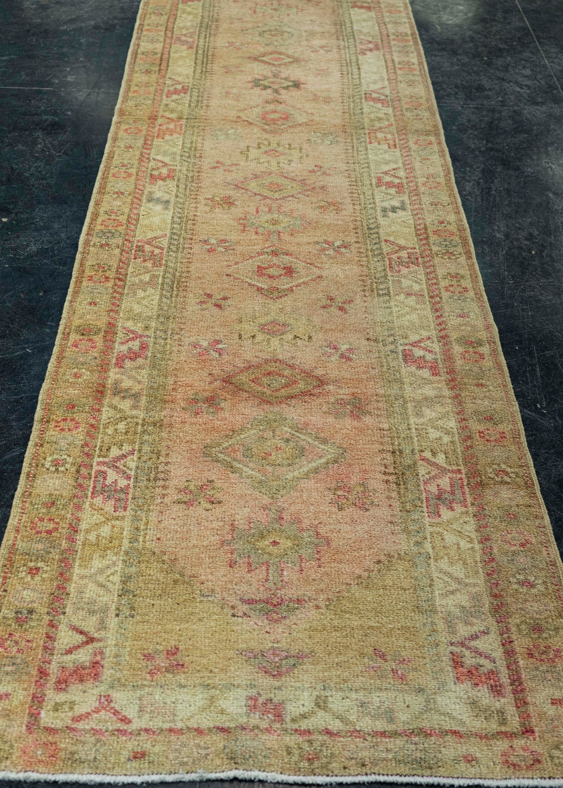 Turkish Anatolian Runner Rug  2'9" x 13'2" #20032