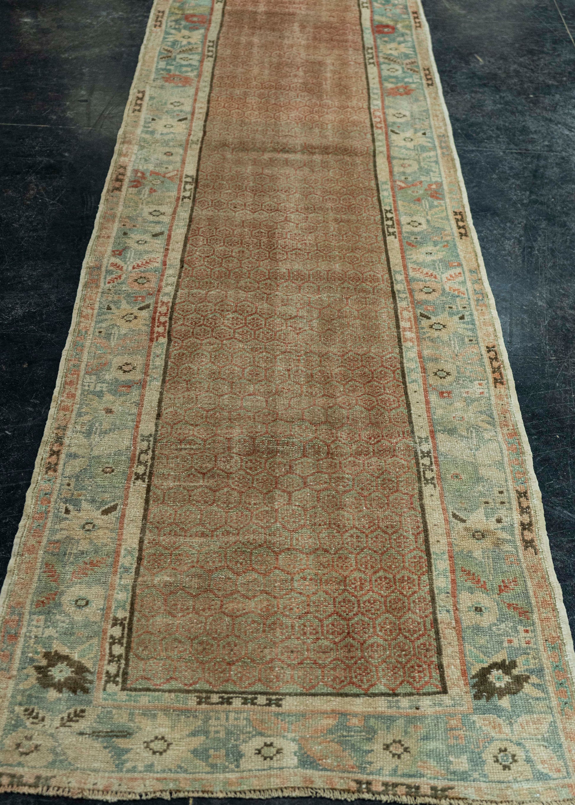 Turkish Vintage Rug 2'8" x 12'1" #20546