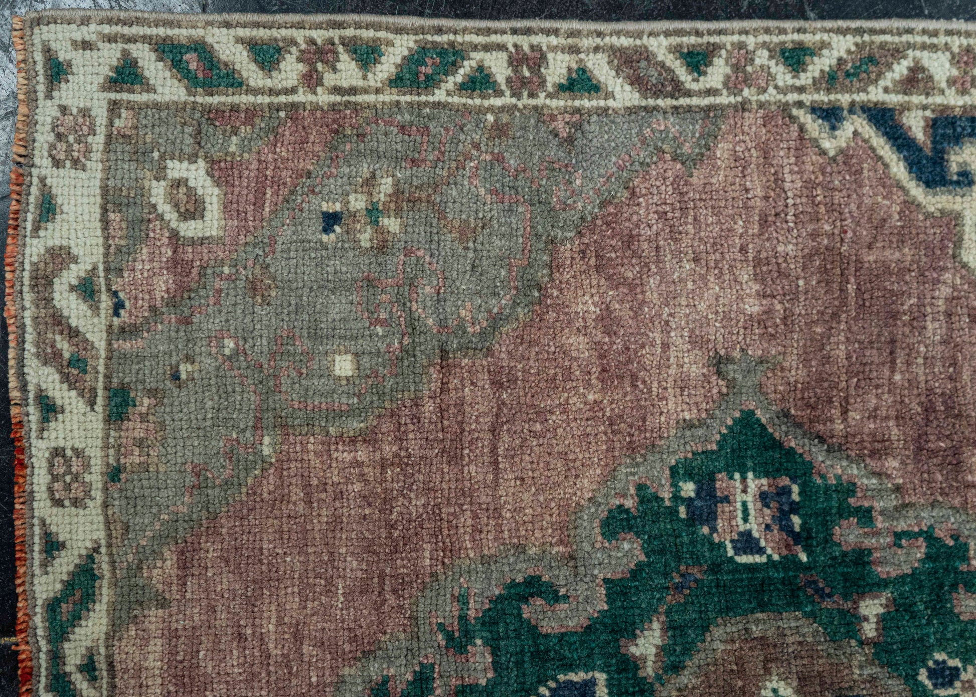 Turkish Vintage Rug 3'2" x 11'9" #20718