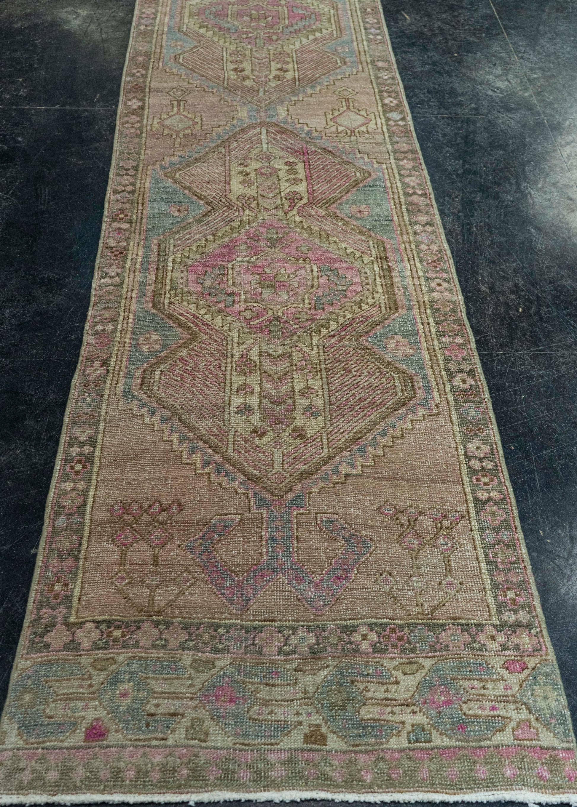 Turkish Vintage Rug 2'6" x 10'8" #20679