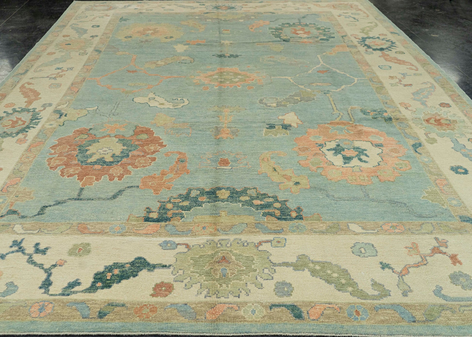 Turkish Oushak Rug 10'1" x 14'3" #22160