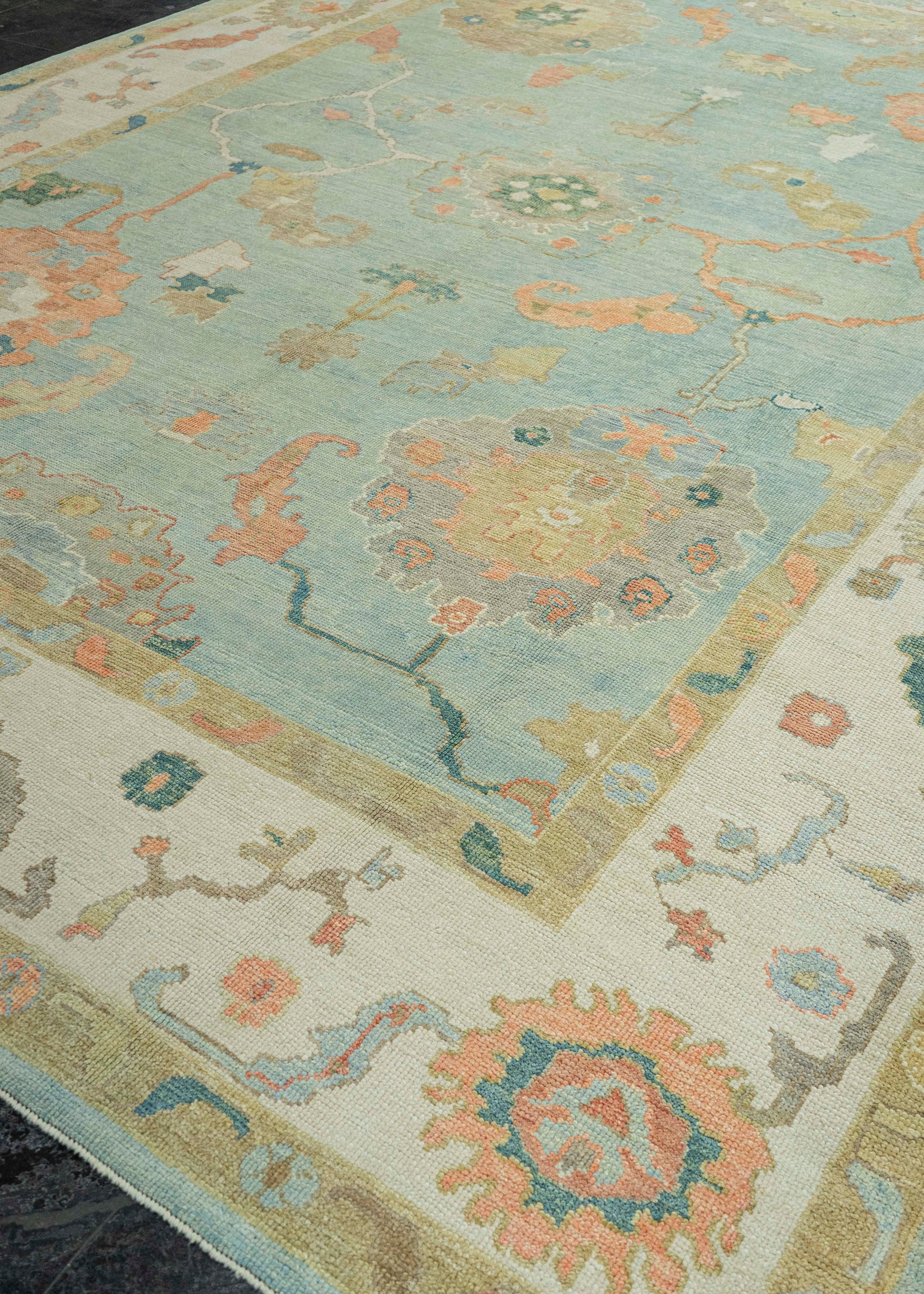 Turkish Oushak Rug 10'2" x 14'4" #22303
