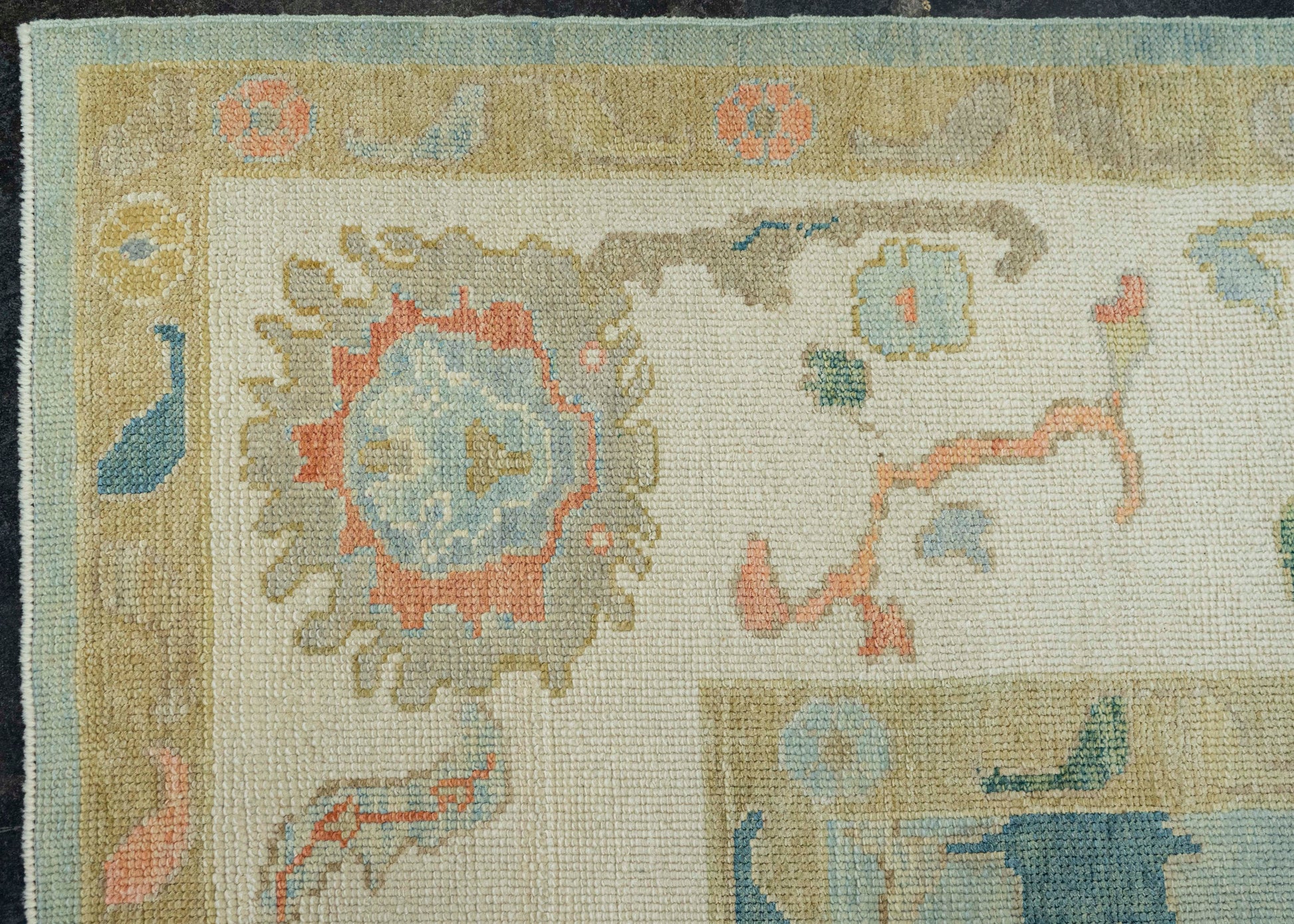 Turkish Oushak Rug 10'2" x 14'4" #22303