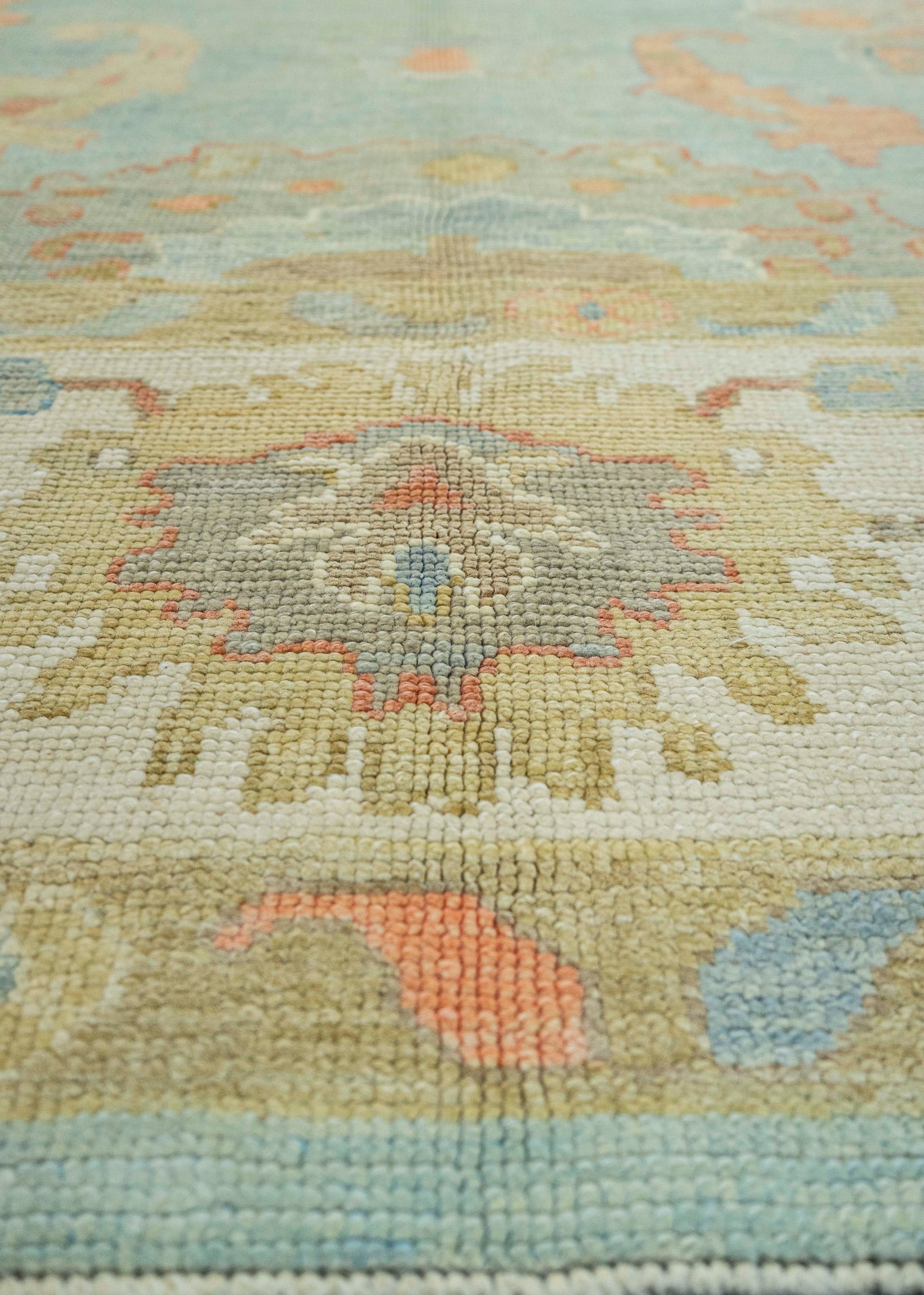 Turkish Oushak Rug 10'2" x 14'4" #22303
