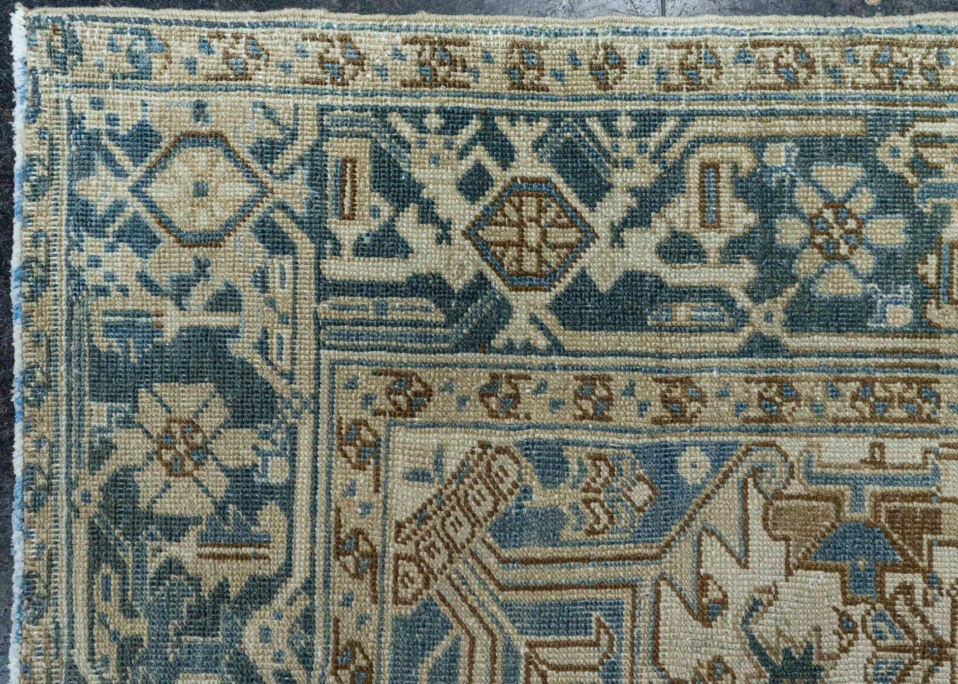 Turkish Vintage Rug  7'9" x 10'7" #23602