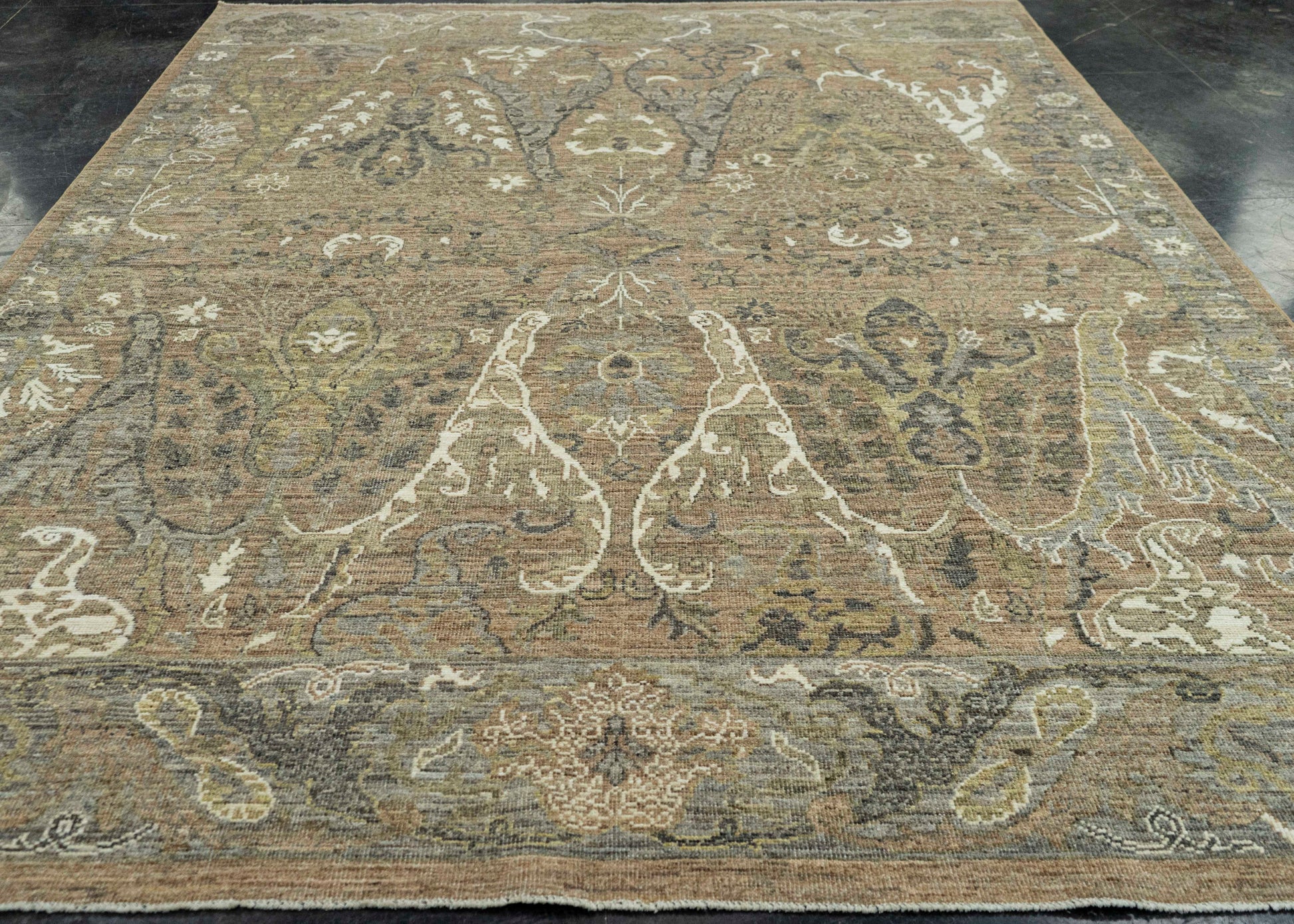 Oushak Rug 8'10" x 12'1" #23624