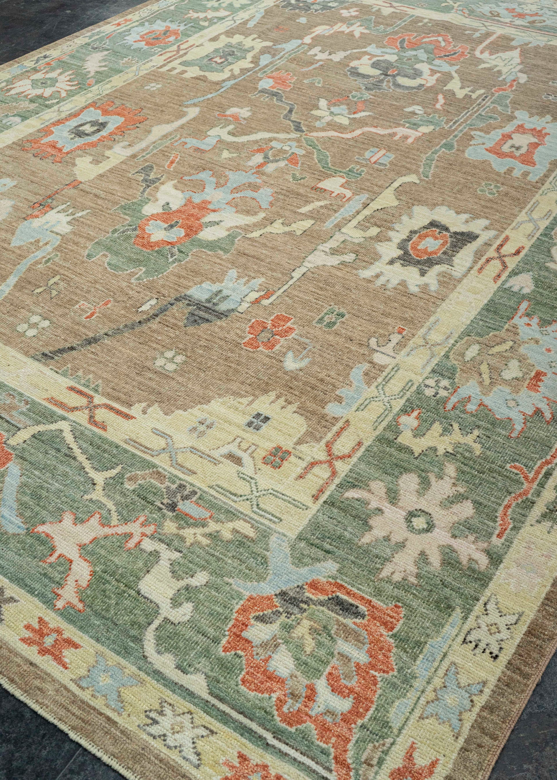 Oushak Rug 9'2" x 12'11" #23627