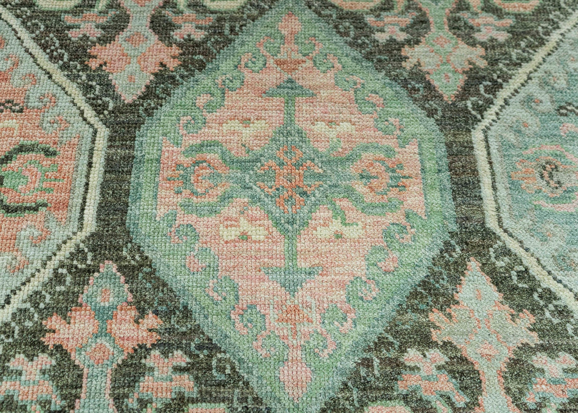 Turkish Oushak Rug 6'2" x 8'10" #20054