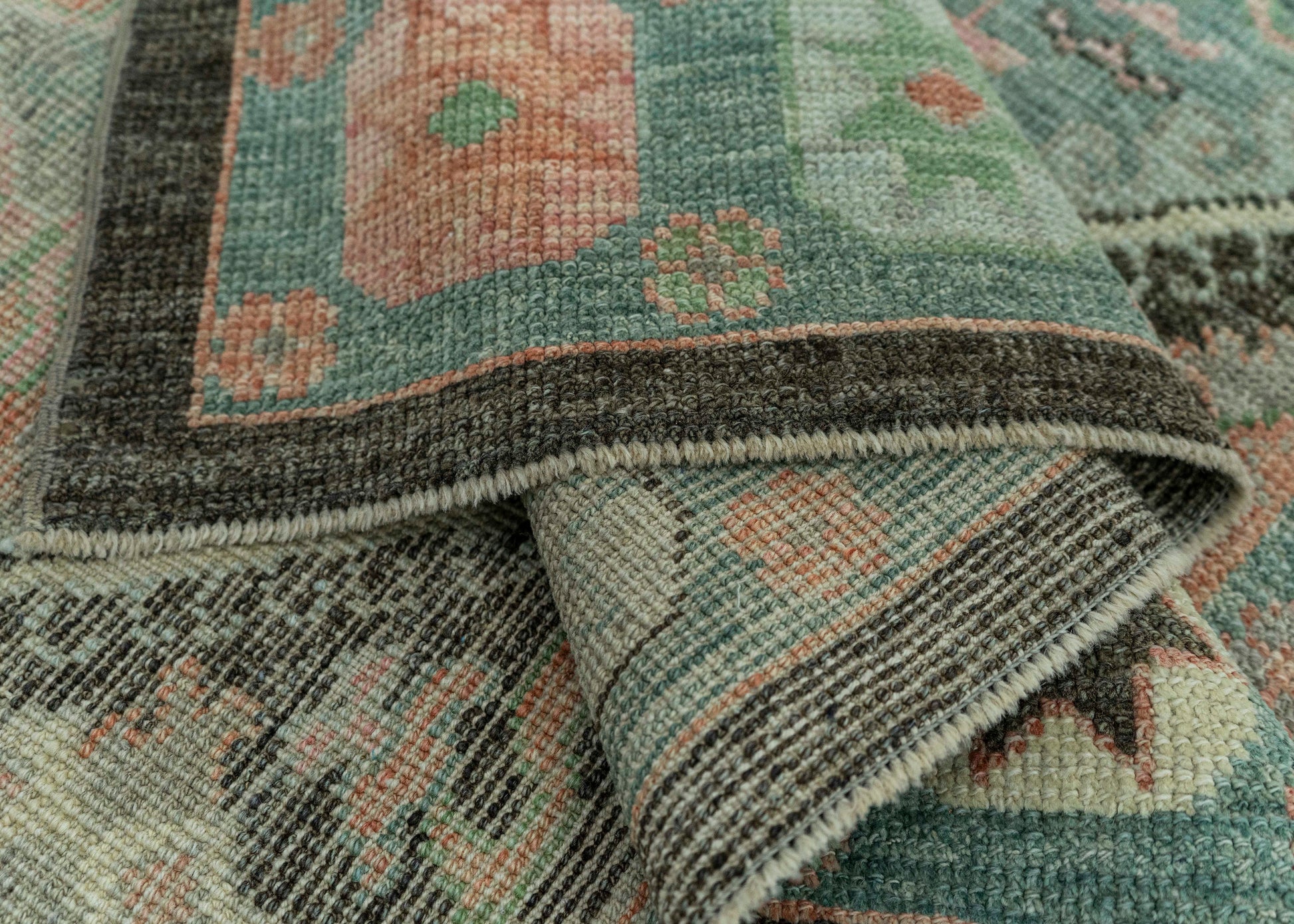 Turkish Oushak Rug 6'2" x 8'10" #20054