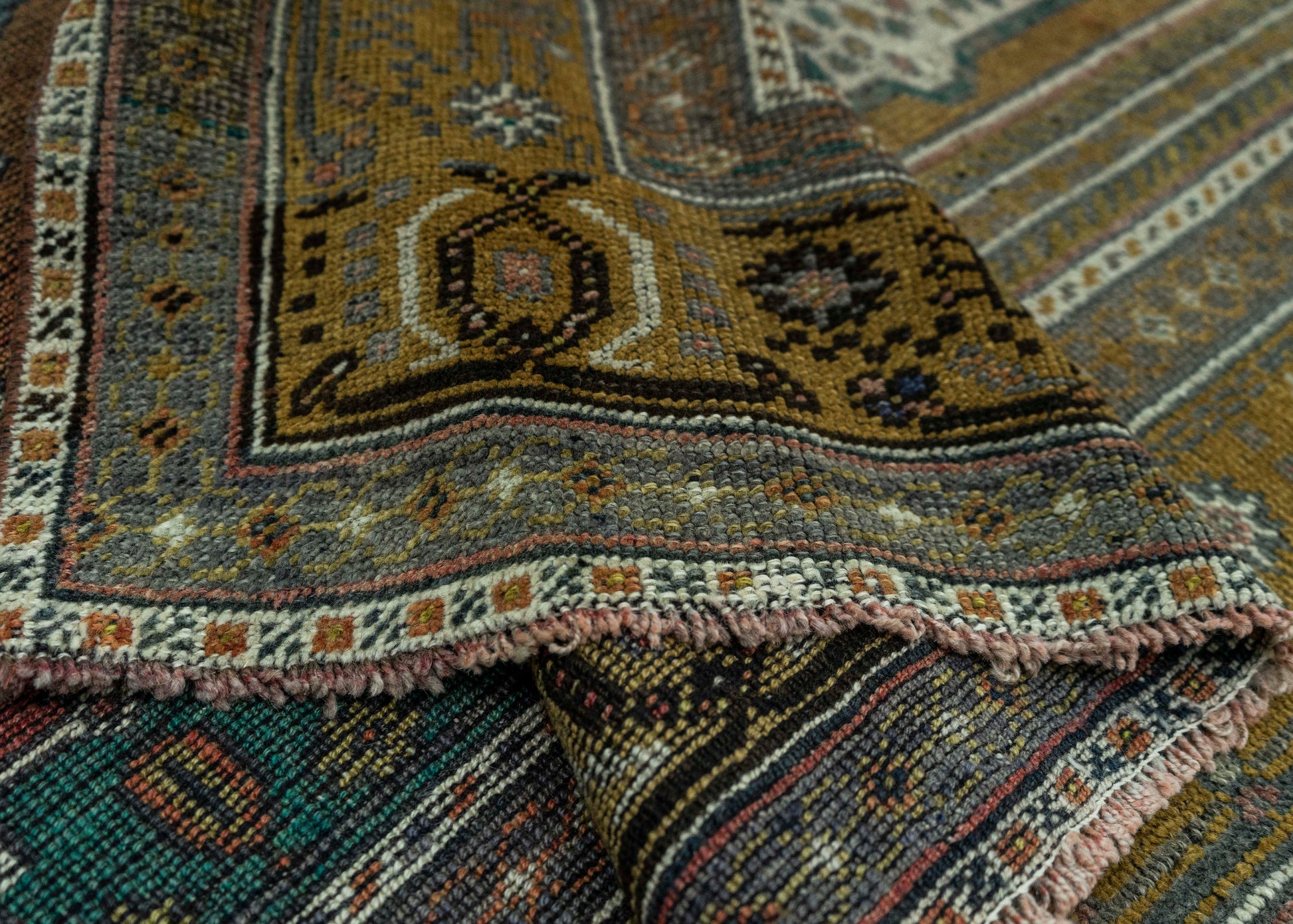 Turkish Vintage Rug 5'8" x 8'9" #19810