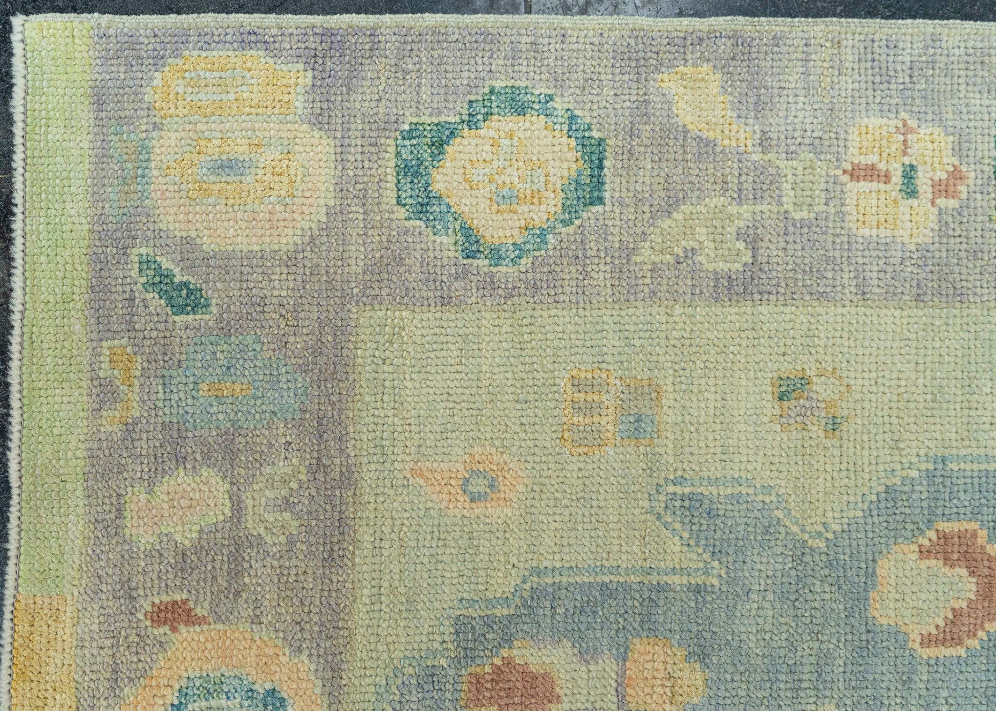 Turkish Oushak Rug 5'11" x 8'11" #19233